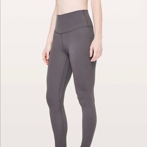 Lululemon “Moonphase” Grey Align Leggings Size 4